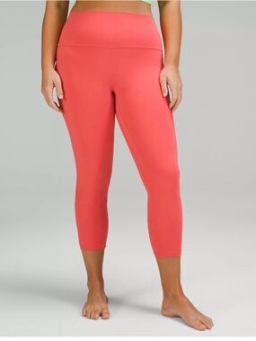 Lululemon Align High Rise Leggings in Coral Size 8